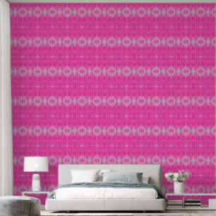 geometric pink wallpaper