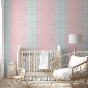 geometric pink wallpaper