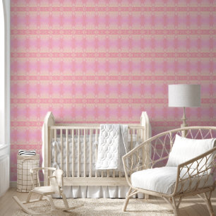 geometric pink wallpaper