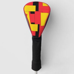 Geometric Pleasure Golf Head Cover