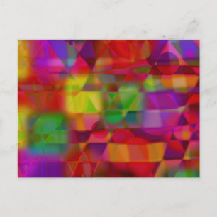 Geometric Post Card