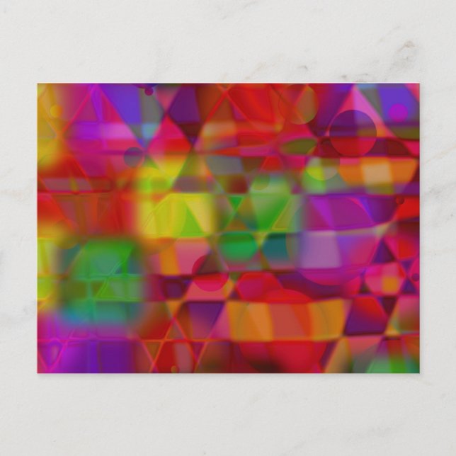 Geometric Post Card (Front)