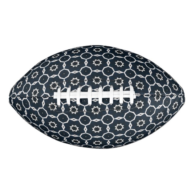 Geometric printed american football (Front)