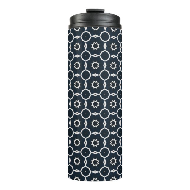 Geometric printed thermal tumbler (Front)