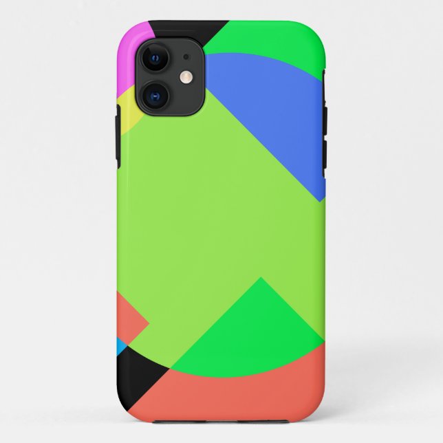 Geometric rainbow Case-Mate iPhone case (Back)