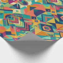 Geometric Rainbow Pattern 2026