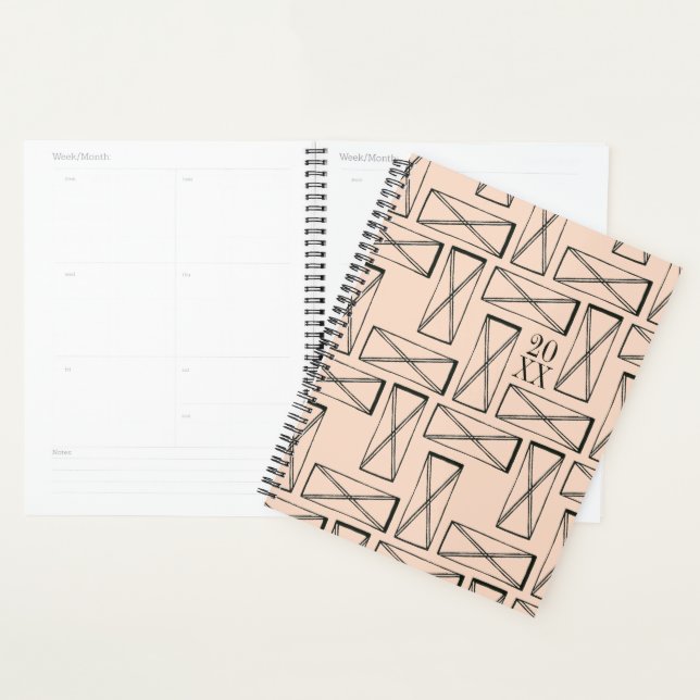 Geometric Rectangle X Design Planner (Display)