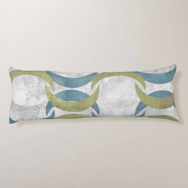 Geometric Repeat III Body Cushion (Back)