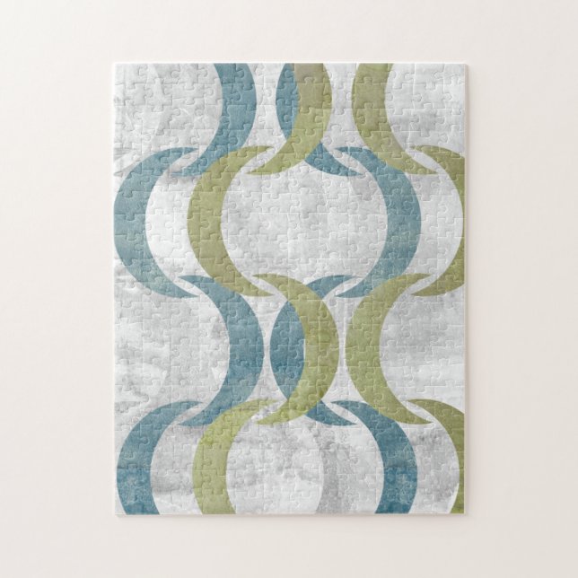 Geometric Repeat III Jigsaw Puzzle (Vertical)