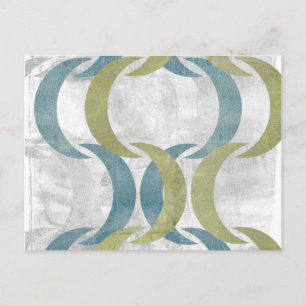 Geometric Repeat III Postcard