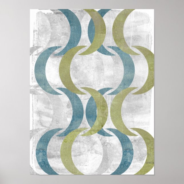 Geometric Repeat III Poster (Front)