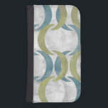 Geometric Repeat III Samsung S4 Wallet Case<br><div class="desc">Patterns</div>