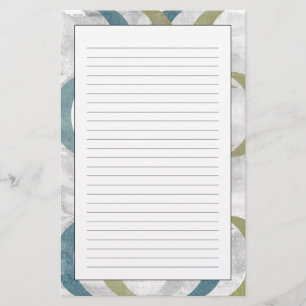 Geometric Repeat III Stationery