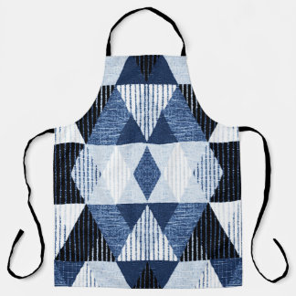 Geometric Repeat: Textured Background. Apron