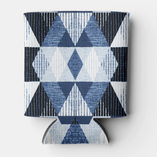 Geometric Repeat: Textured Background. Can Cooler