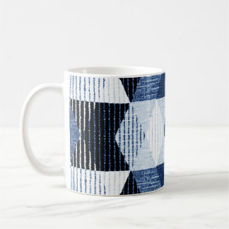 Geometric Repeat: Textured Background. Coffee Mug
