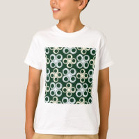 Geometric Retro Circles Pattern