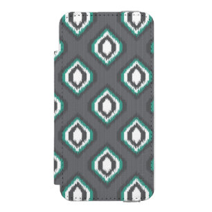 Geometric retro ikat tribal pattern incipio watson™ iPhone 5 wallet case