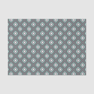 Geometric retro ikat tribal pattern tissue paper