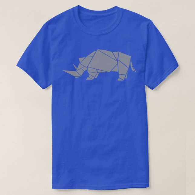 Geometric Rhino T-Shirt (Design Front)