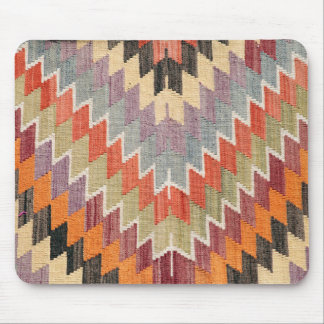 Geometric Rug Southwest Colours Mouse Pad