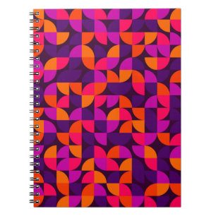 Geometric seamless pattern. Abstract vintage vinta Notebook