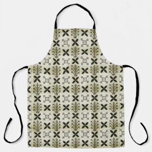 Geometric Seamless pattern background. Batik desig Apron