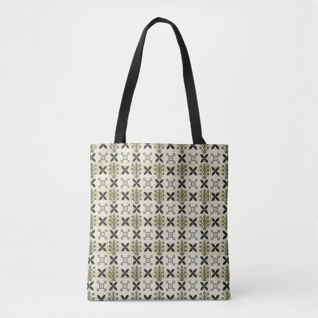 Geometric Seamless pattern background. Batik desig Tote Bag (Front)