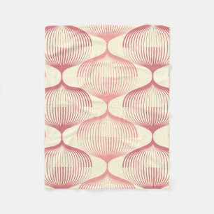 Geometric seamless pattern background with line. A Fleece Blanket
