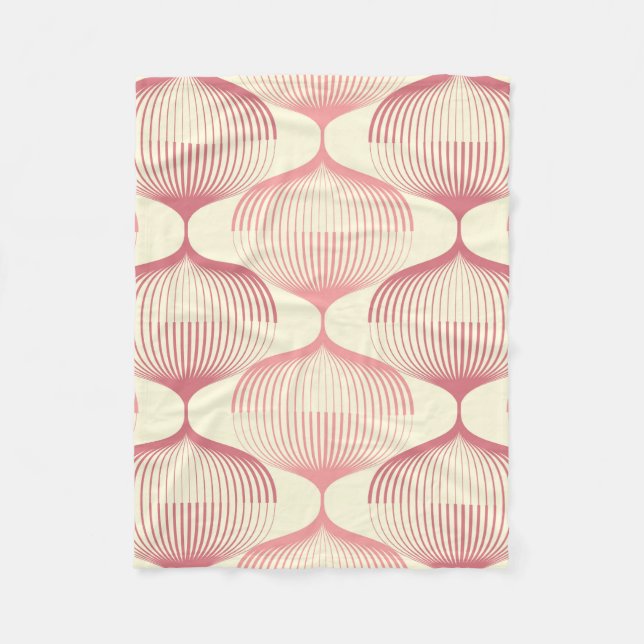 Geometric seamless pattern background with line. A Fleece Blanket (Front)