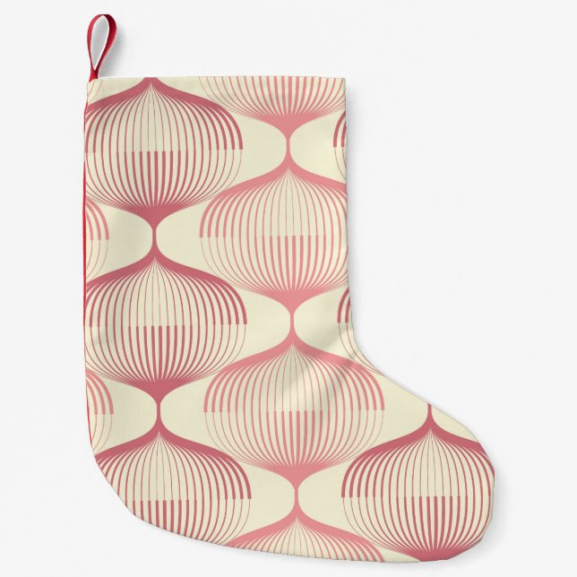 Geometric seamless pattern background with line. A Small Christmas Stocking (Front)