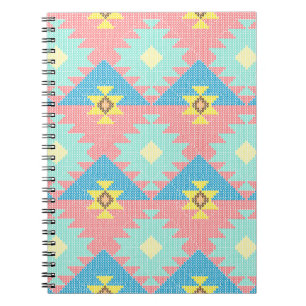 Geometric seamless pattern design, home decor ide notebook