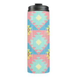Geometric seamless pattern design, home decor ide thermal tumbler