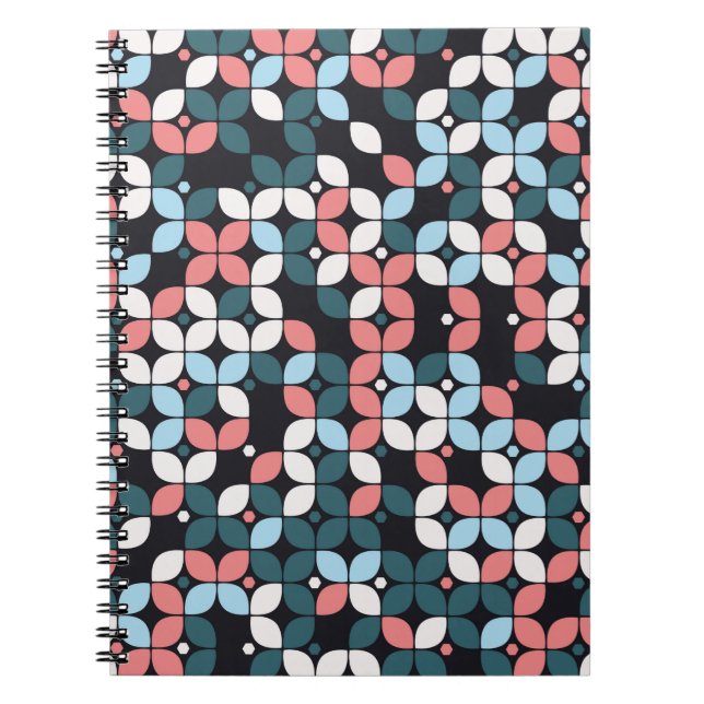 geometric seamless pattern designgeometric,texture notebook (Front)