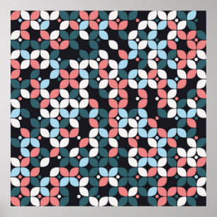 geometric seamless pattern designgeometric,texture poster