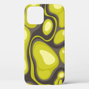 Geometric seamless pattern from spots. Abstract ca iPhone 12 Case