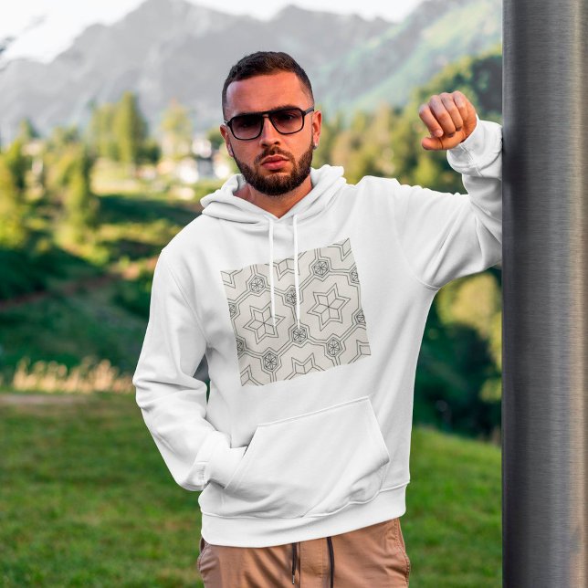Geometric Seamless Pattern Hoodie (Creator Uploaded)