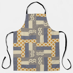 Geometric seamless pattern in retro style . Modern Apron