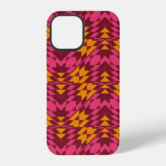 Geometric seamless pattern iPhone case (Back)