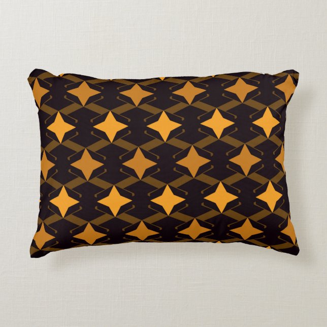 Geometric seamless pattern. Minimal style surface  Decorative Cushion (Front)