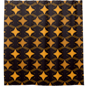 Geometric seamless pattern. Minimal style surface  Shower Curtain