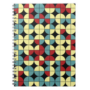 Geometric seamless pattern, modern design. notebook
