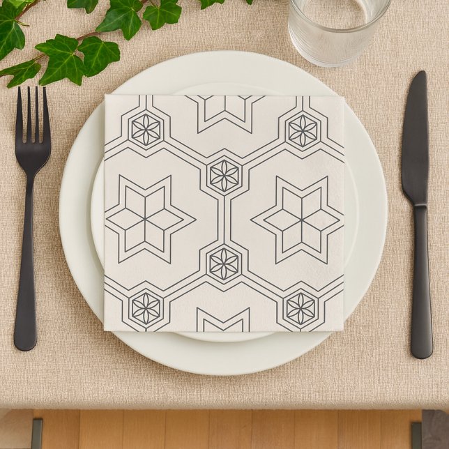 Geometric Seamless Pattern Napkins (Creator Uploaded)