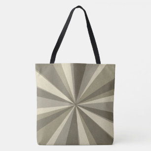 Geometric Semitransparent Beams on any Colour Tote Bag
