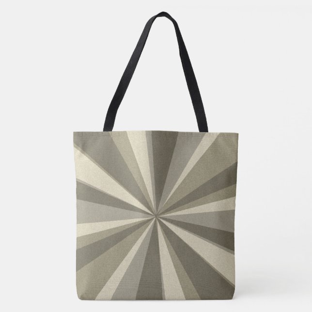 Geometric Semitransparent Beams on any Colour Tote Bag (Front)