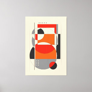 Geometric Shape 3   Geometric Art Canvas Print