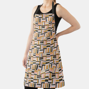 Geometric Shape Pattern Apron