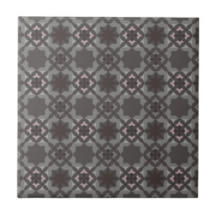 Geometric Shape Pattern Ceramic Tile