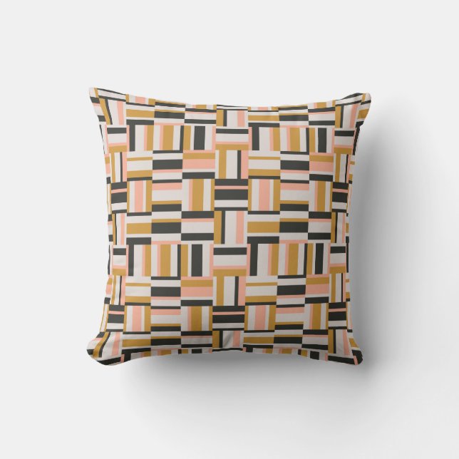 Geometric Shape Pattern Cushion (Front)