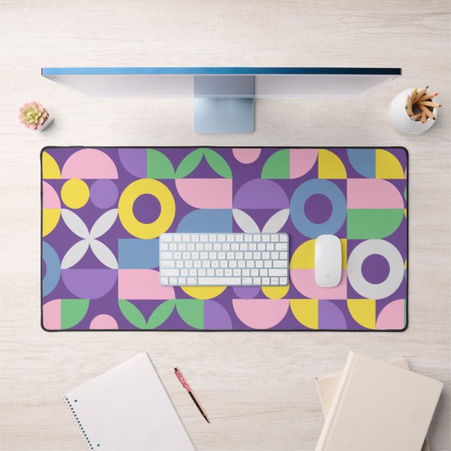 Geometric  Shape Pattern - Desk Mat | DP7 (Office 1)